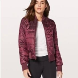 Womens Lululemon Bomber Jacket
